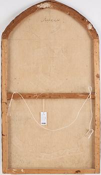 Persian school, "The Lady with the Tunbak" late Qajar dynasty - first half of the 20th century.