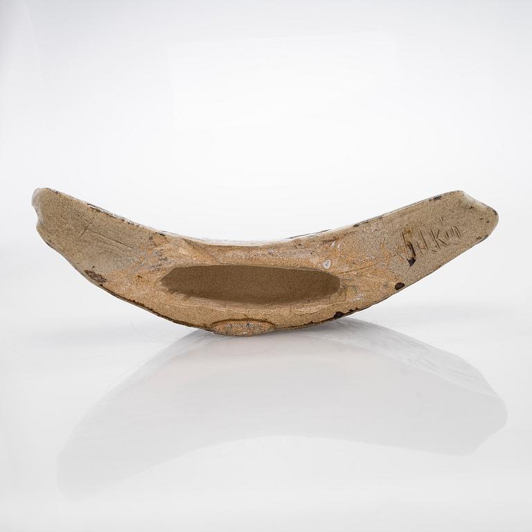 Michael Schilkin, a stoneware sculpture, signed Schilkin.