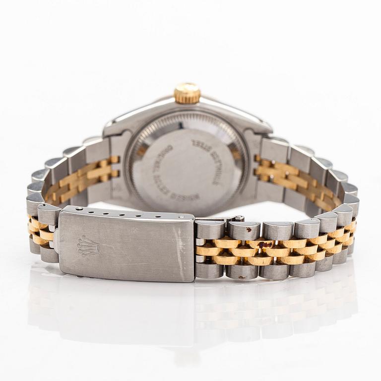 Rolex, Oyster Perpetual, Datejust, "Diamond Dial", rannekello, 26 mm.
