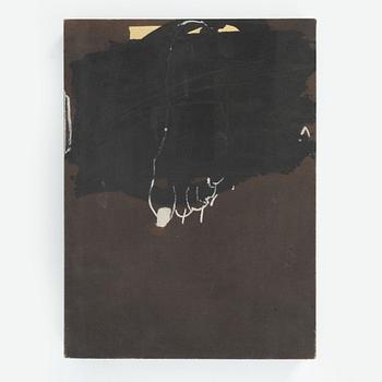 Antoni Tàpies, book with lithographs, poems by Shuzo Takiguchi, publised by Poligrafa, Barcelona 1975, signed, H.C.