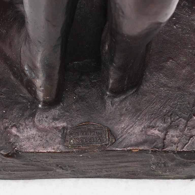 GUNNAR NILSSON, bronze sculpture, signed G. Nilsson, numbered 13/14.