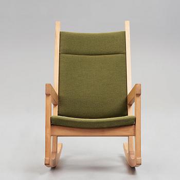 HANS J WEGNER, a rocking chair, prototype for Getama, Denmark, 1967.