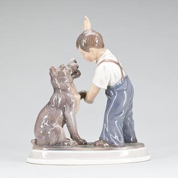 FIGURIN, porslin, Dahl Jensen.