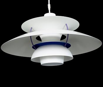 A pair of late 20th century "PH-5" ceiling lamps by Poul Henningsen for Louis Poulsen.