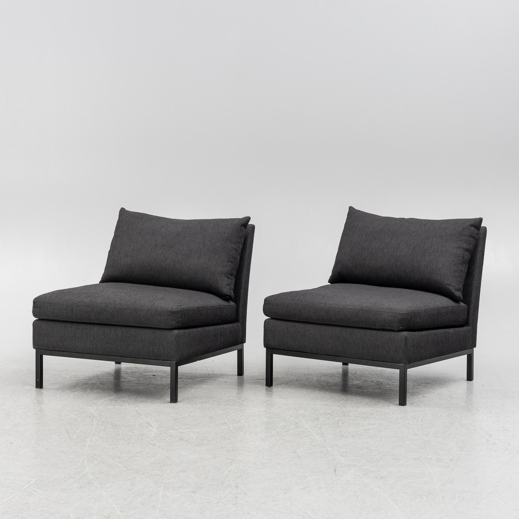 Helene Hennie, armchairs, a pair, "Scott", Slettvoll.