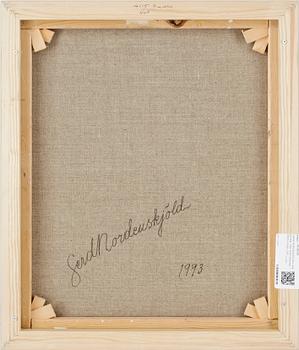 GERD NORDENSKJÖLD, olja på duk. Sign samt daterad 1993 a tergo.