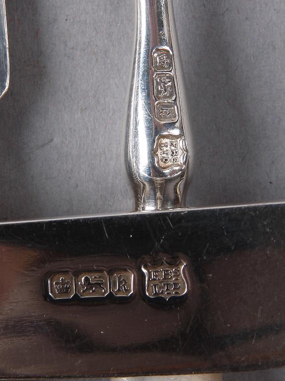 BESTICK, 12 st, silver, Sheffield, England 1902.