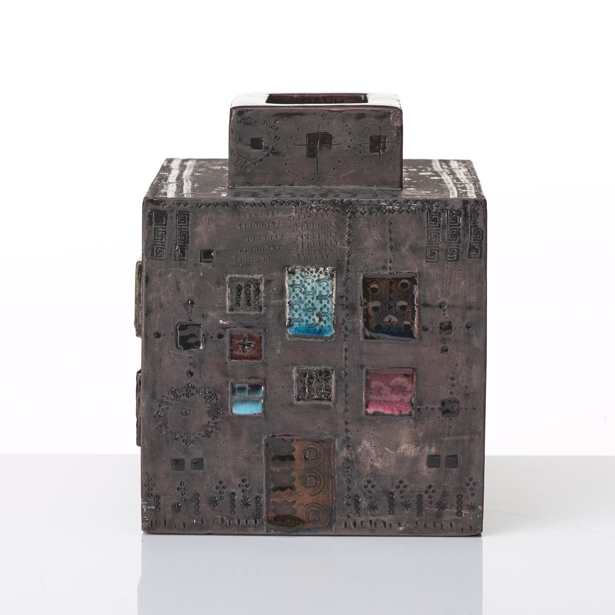Rut Bryk, a "City" ceramic sculpture, Finland ca 1960.