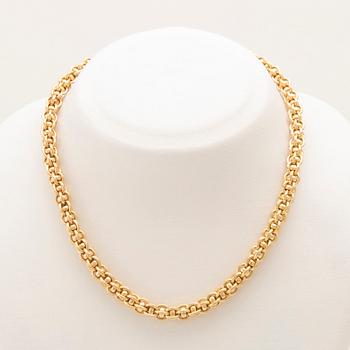 An 18K gold necklace by KAST.