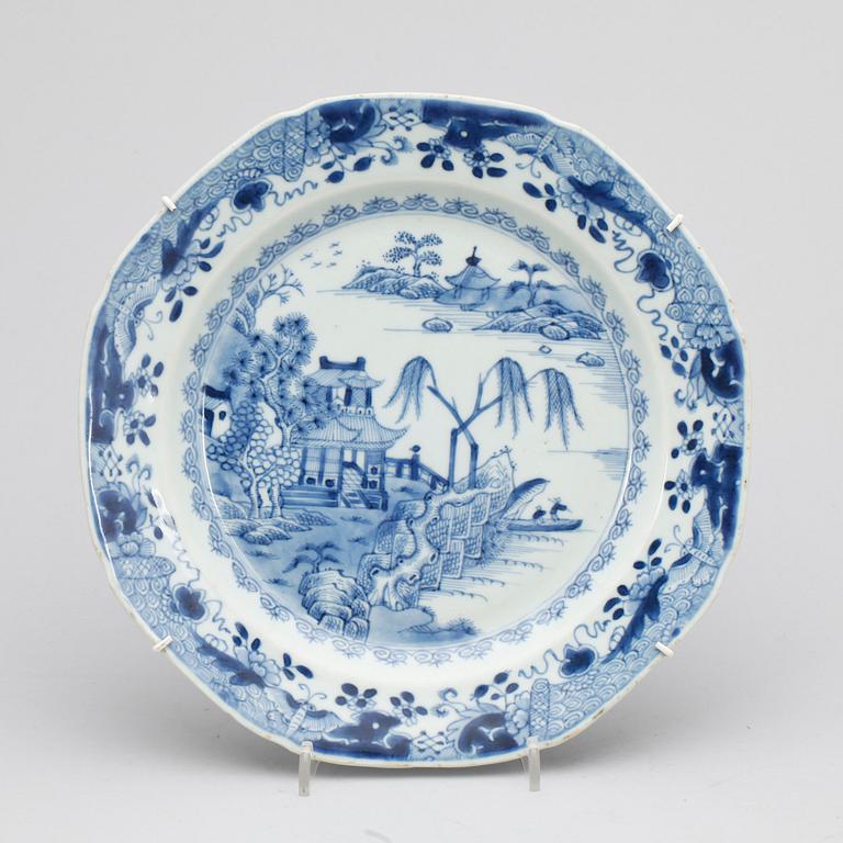 TALLRIK, porslin, Kina, Qianlong, (1736-1795).