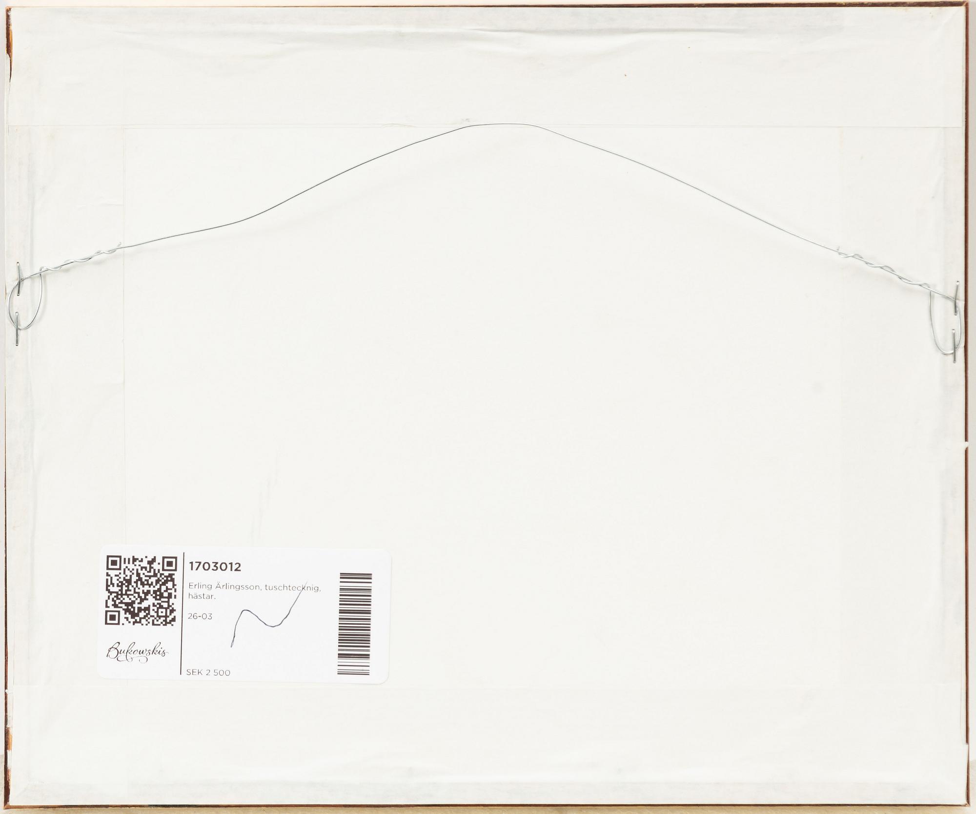 Erling Ärlingsson, Horses.