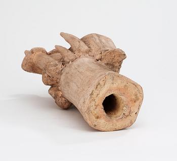 ÅKE HOLM, skulptur, "Sackaios i trädet", Höganäs 1940-50-tal.