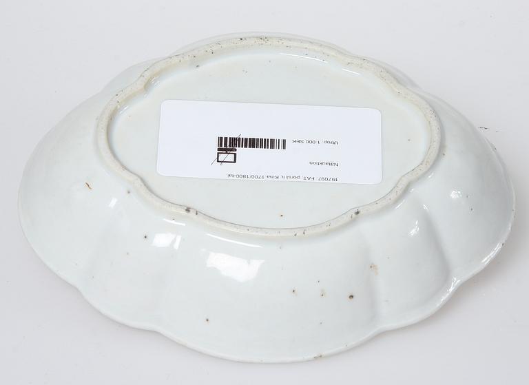 FAT, porslin, Kina 1700/1800-tal.