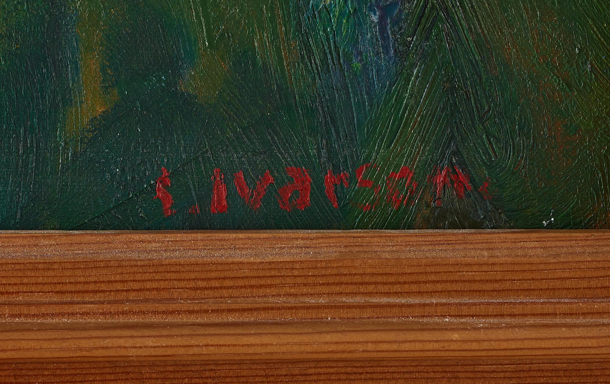 Ivan Ivarson, Under the parasol.