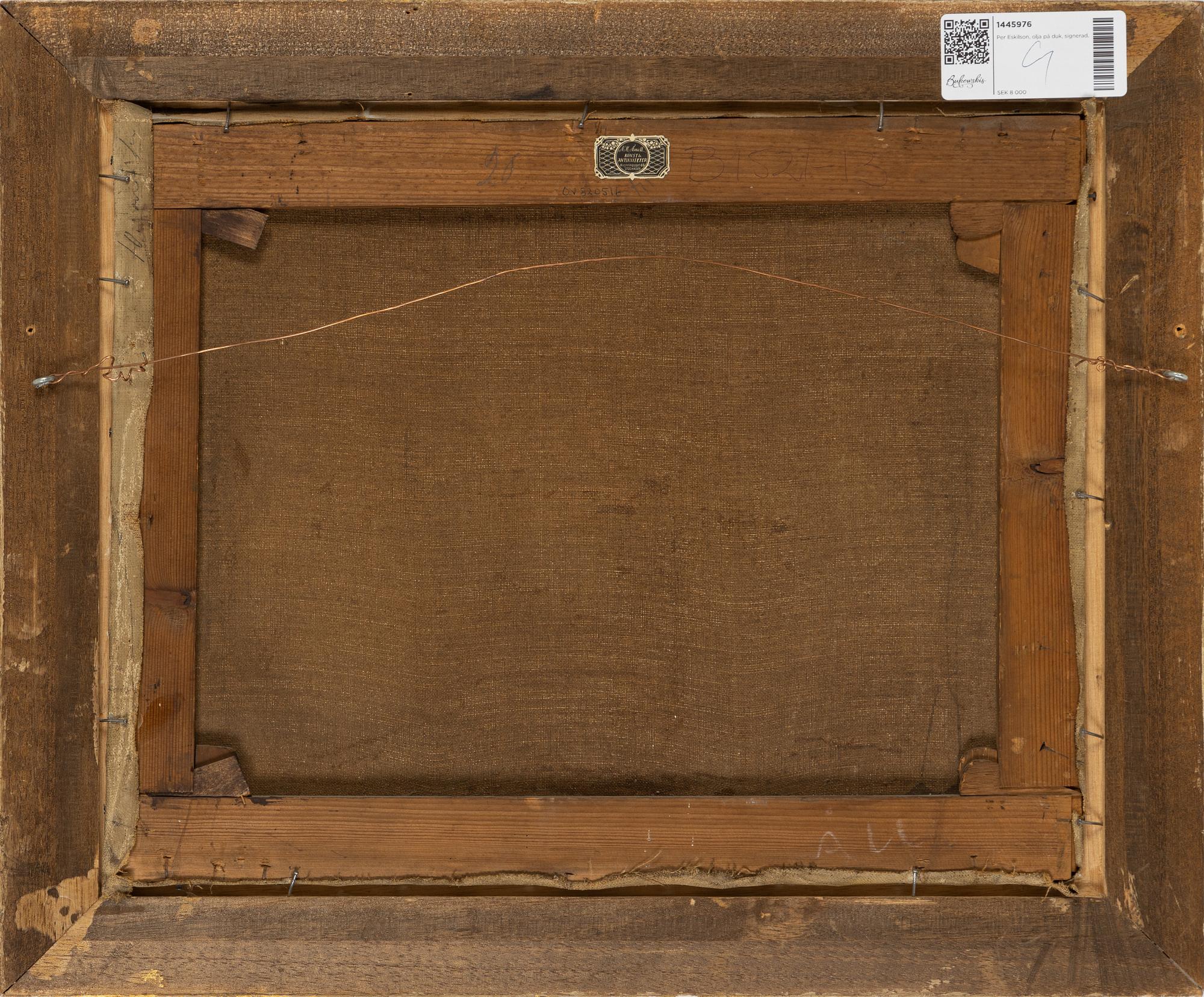 Per Eskilson, olja på duk, signerad.