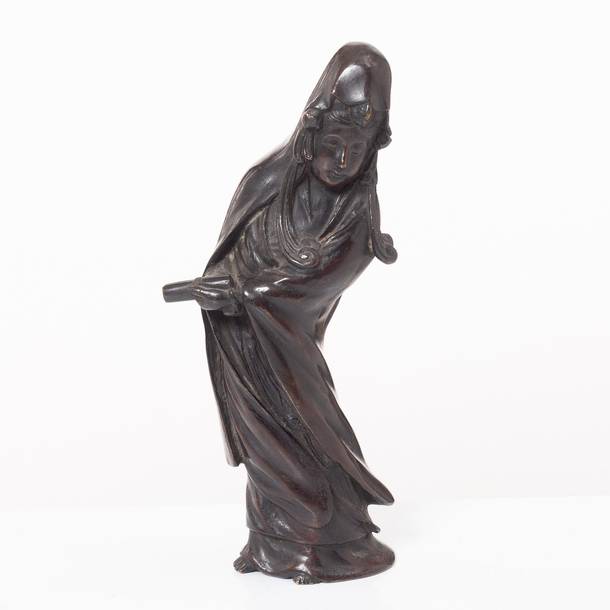 Guanyin, brons, 1800-tal.