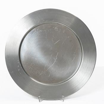 Timo Sarpaneva, kuverttallrikar, 12 st samt praktfat, OPA, Finland 1900-talets senare del.