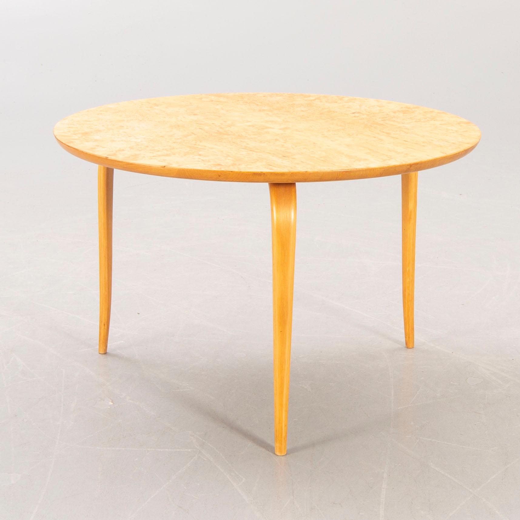 Bruno Mathsson, coffee table, "Annika", second half of the 20th century.
