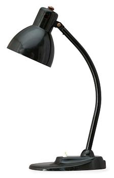 558. A Marianne Brandt & Hin Bredendieck enameled steel desk light, Kandem, Germany ca 1927.