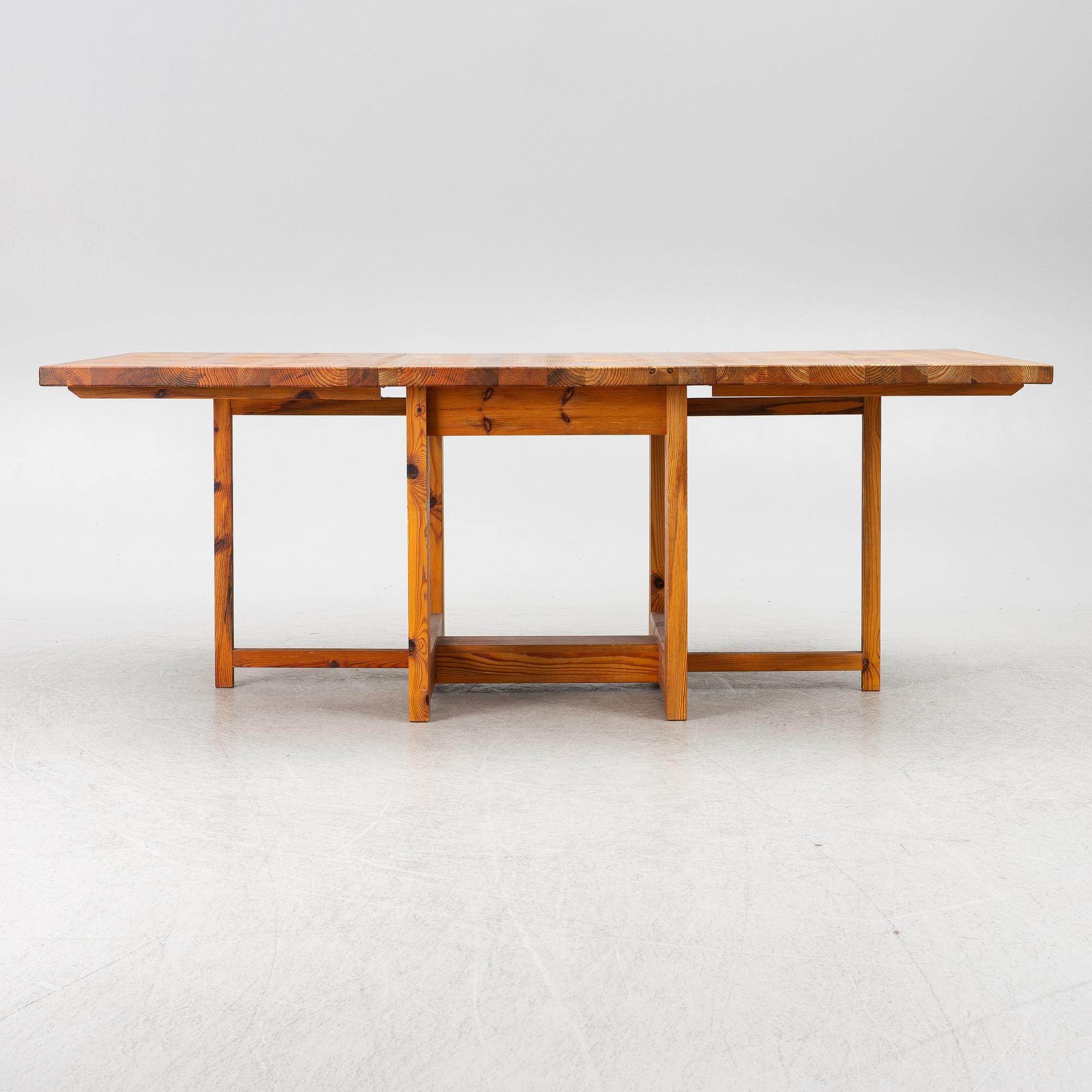 Sven Larsson, a gate leg table, second half of the 20th Century.