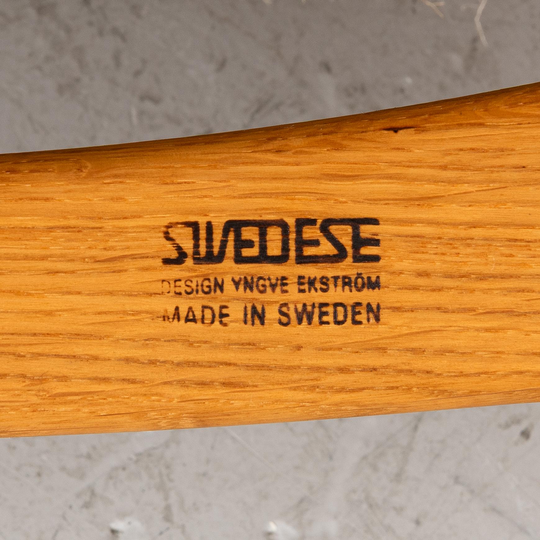 Yngve Ekström, a 'Lamino', armchair, Swedese, 2004.