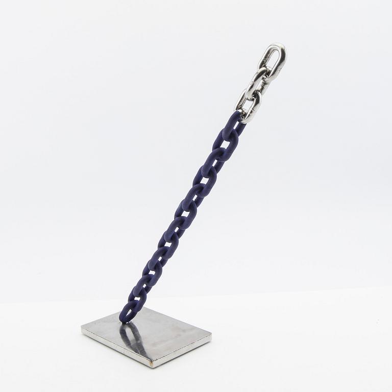 Oscar Reutersvärd, rostfritt stål.