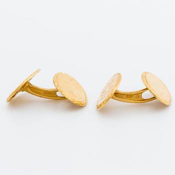 CUFFLINKS 18K gold.