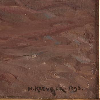 Nils Kreuger, "Evening before the Storm, September".