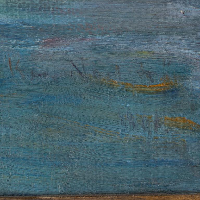 KARL NORDSTRÖM, olja på duk, sign och dat 1891.