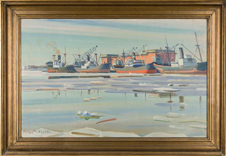 Ali Munsterhjelm, Hamnvy.