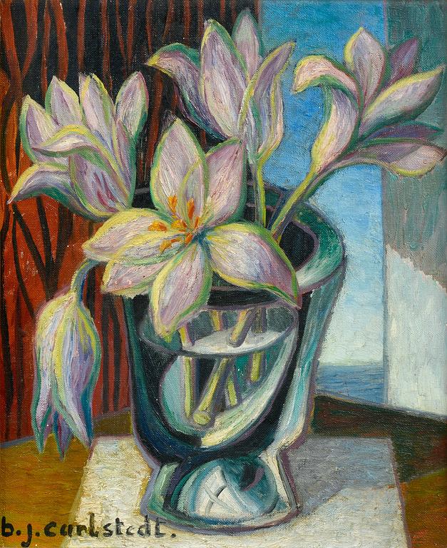 Birger Carlstedt, FLOWERS IN A VASE.