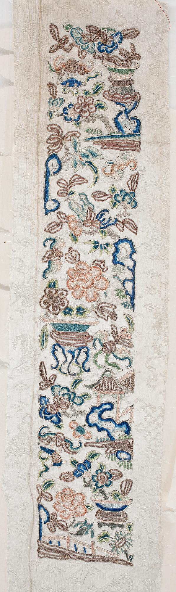 PEKINGSÖMNAD, 4 delar, Kina, Omkring 1800/1900.