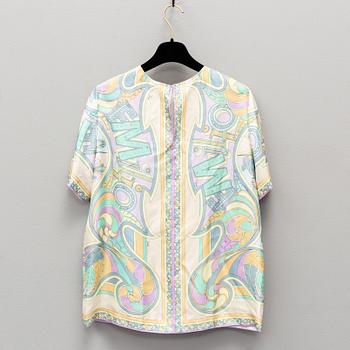 PUCCI, top, italiensk storlek 42. Resort Collection 2019.