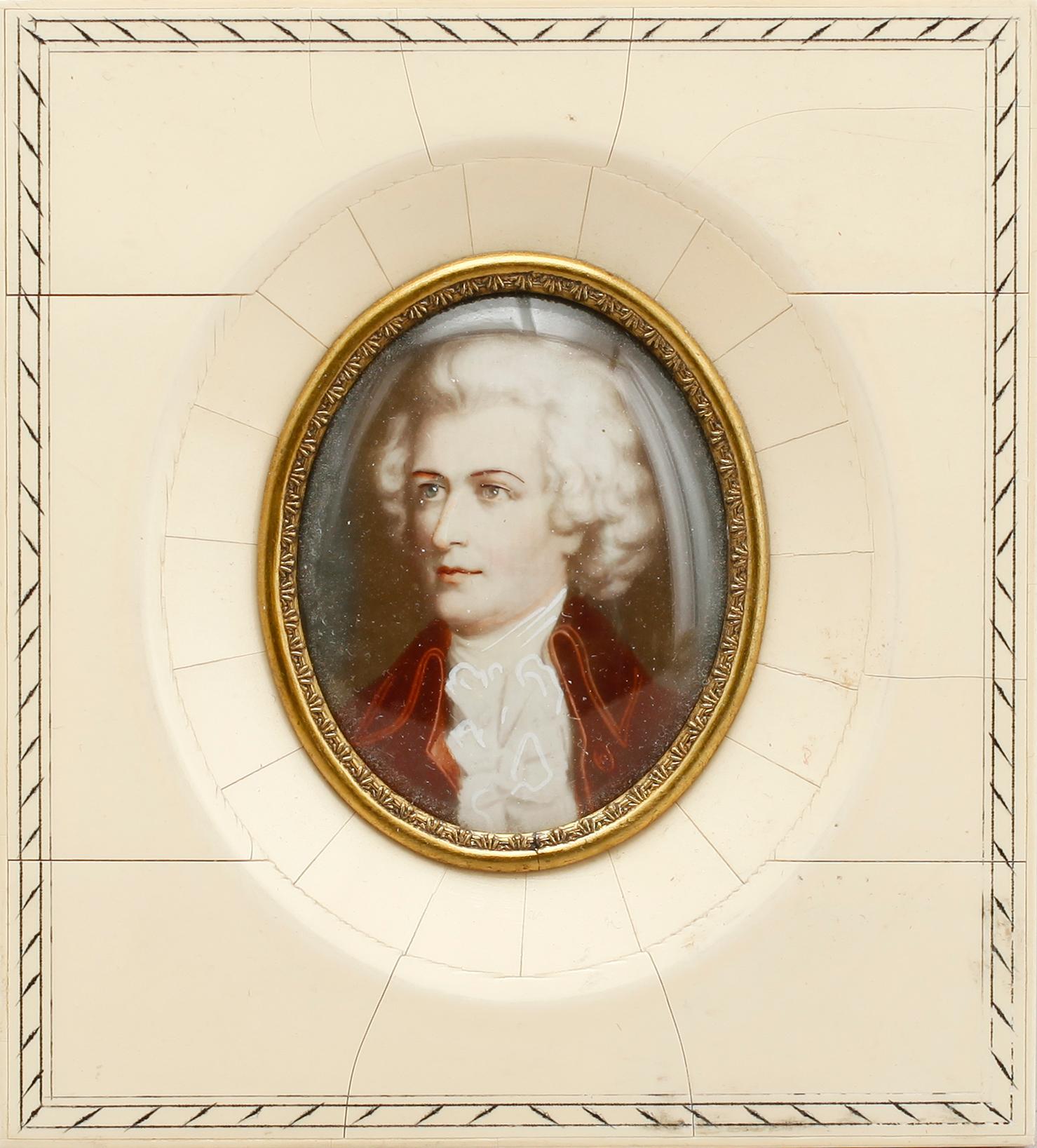 MINIATYRMÅLNINGAR, 7 st, 1800-/1900-tal.