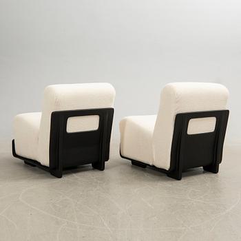 Armchairs, a pair, second half of the 20th century.