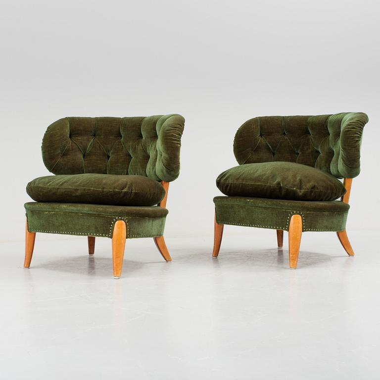 Otto Schulz, OTTO SCHULTZ, fåtöljer, ett par, Jio-möbler, Jönköping.