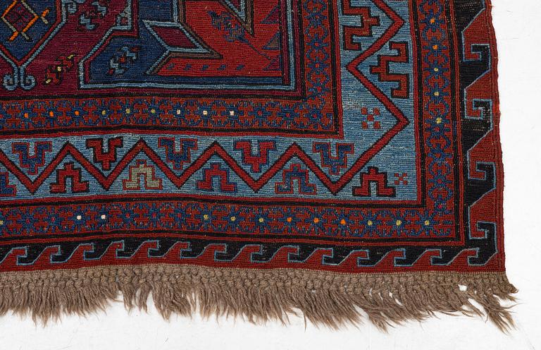 A semi-antique Sumak, probably Caucasian, c. 365 x 249 cm.