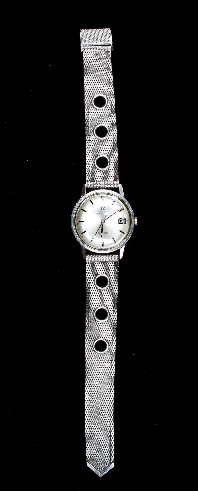 ARMBANDSUR, herr. Omega automatic Seamaster.