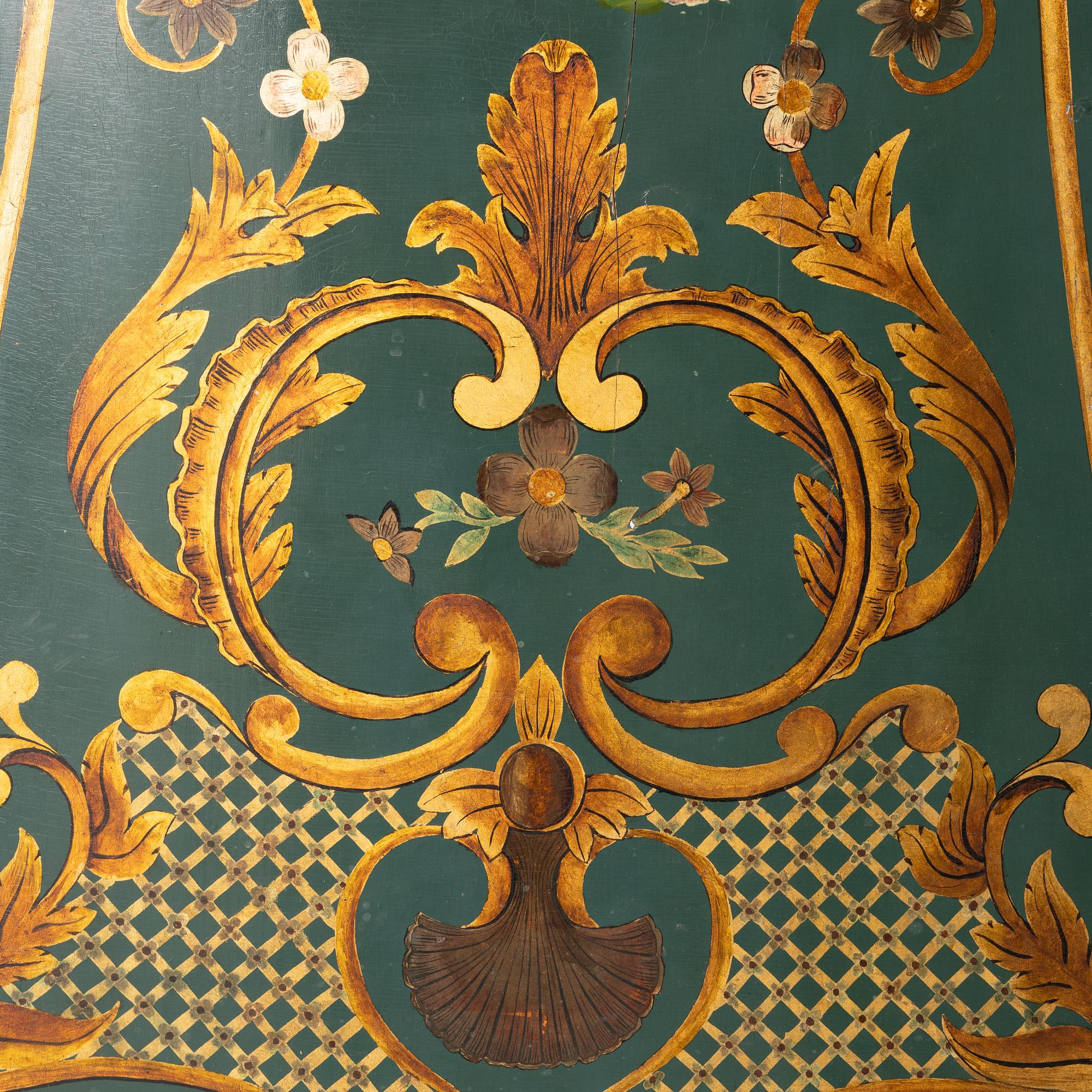 Longcase clock, P Söderman, Rococo, second half of the 18th century.