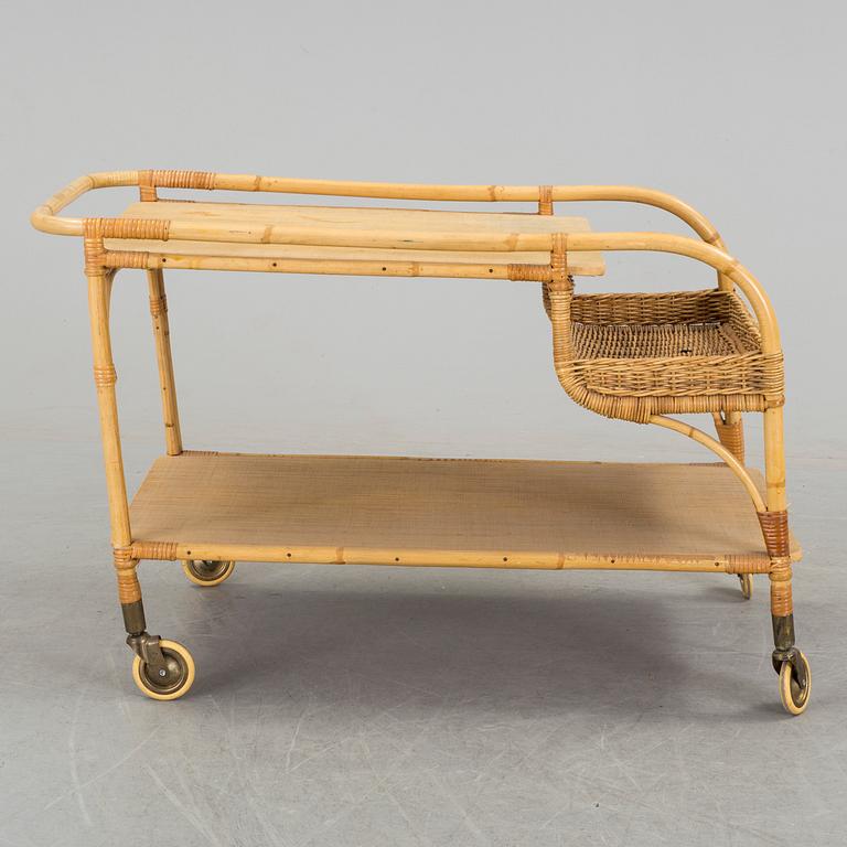 A mid 20th century model 892 serving trolley by Josef Frank for Firma Svenskt Tenn.