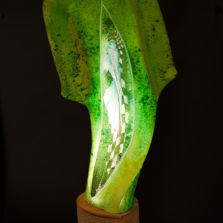 Kjell Engman, 'Man in Trenchcoat/Catwalk', Kosta Boda.