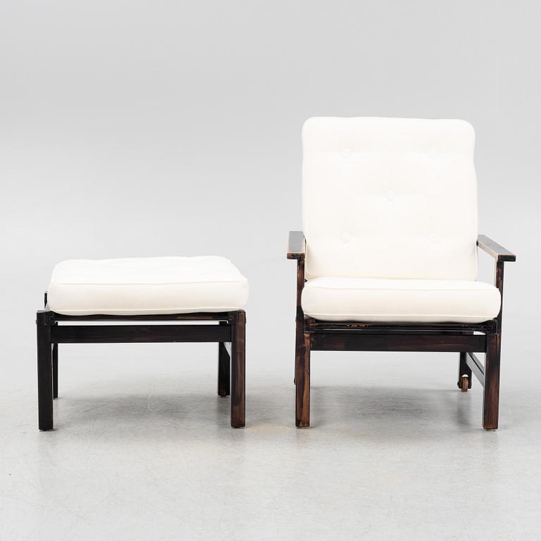 Elsa Stackelberg, a five-piece garden furniture suite, Fri Form, second half of the 20th Century.