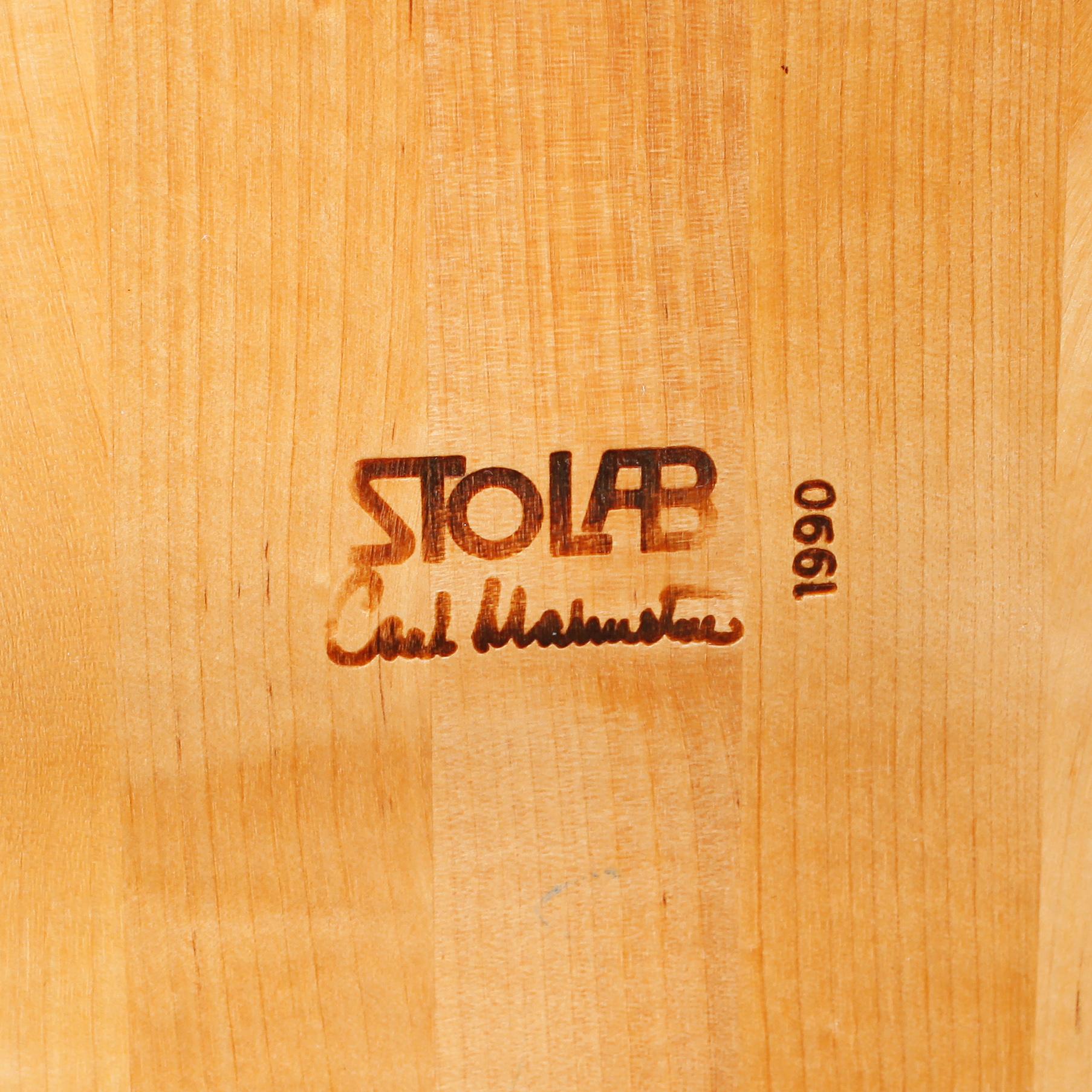 STOLAR, ett par, "Lilla Åland", Carl Malmsten, Stolab, 1990.
