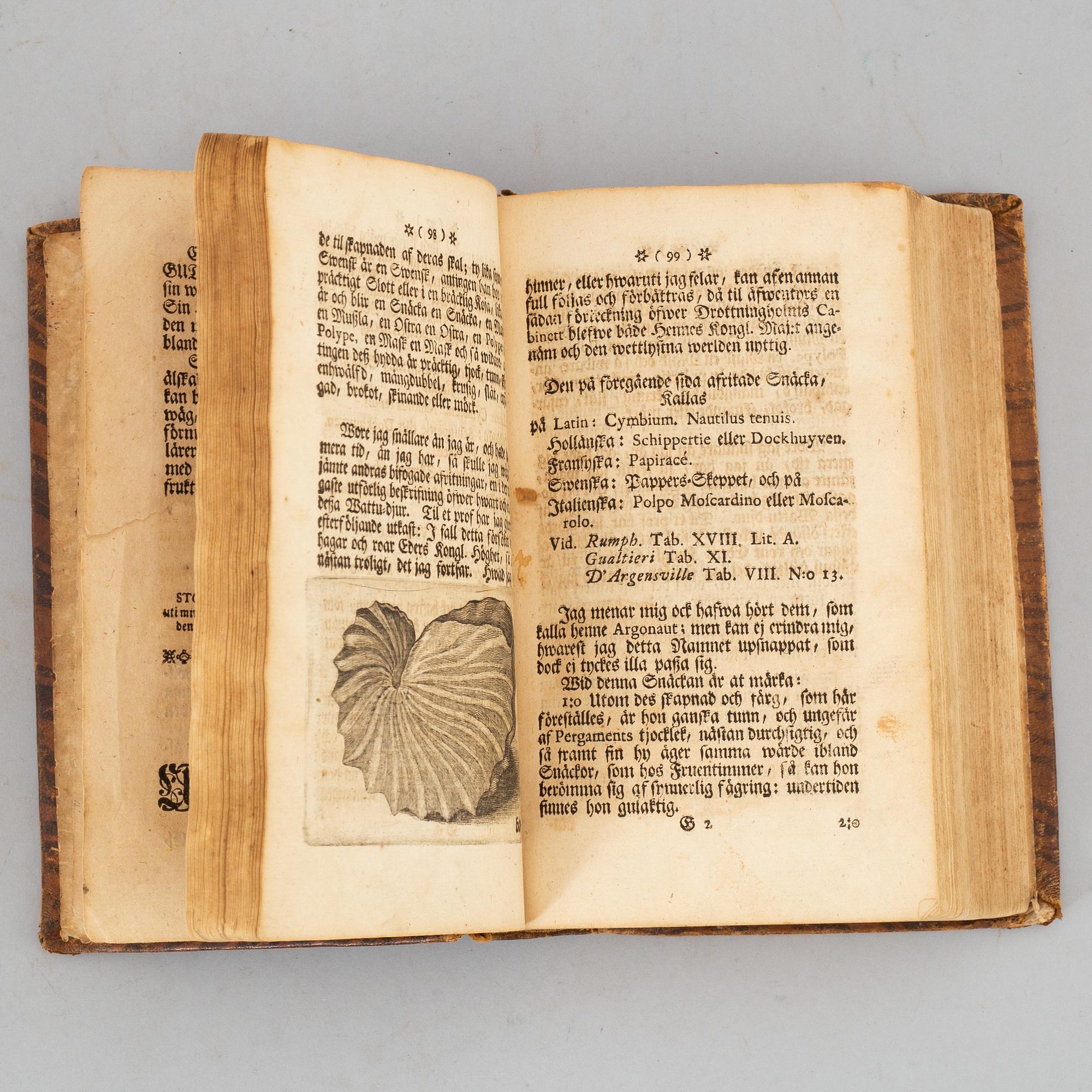 Äldre vitterhet, med Tessins brev till Gustaf III (7 vol).