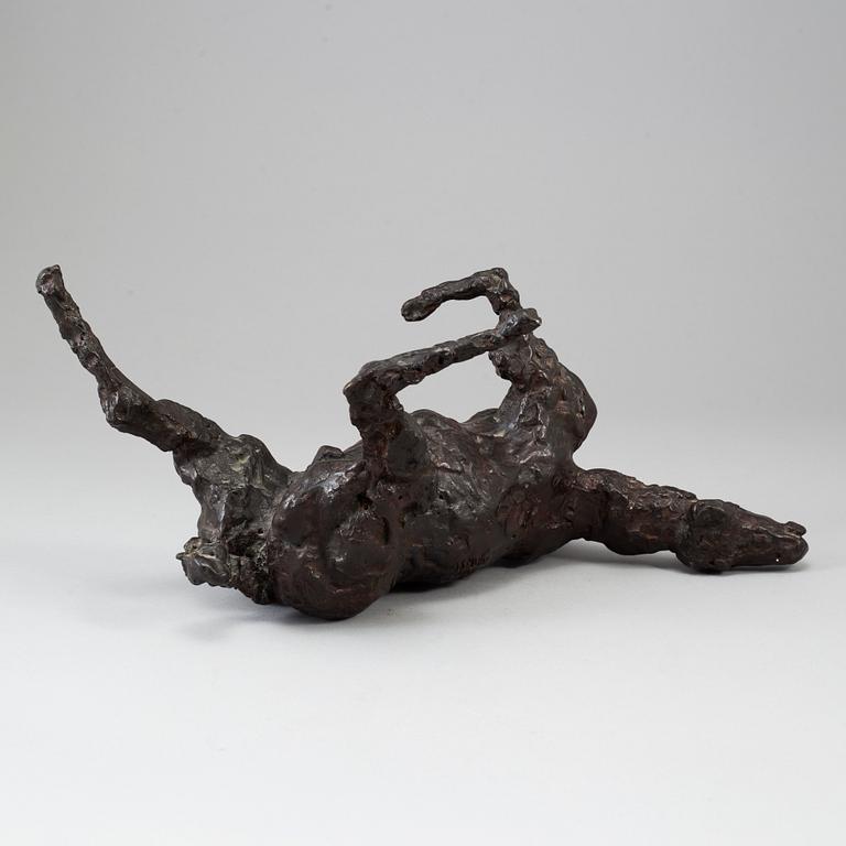 ASMUND ARLE, sculpture. Bronze. Signed, numbered and foundry mark. Length 41 cm. height 17.5 cm.