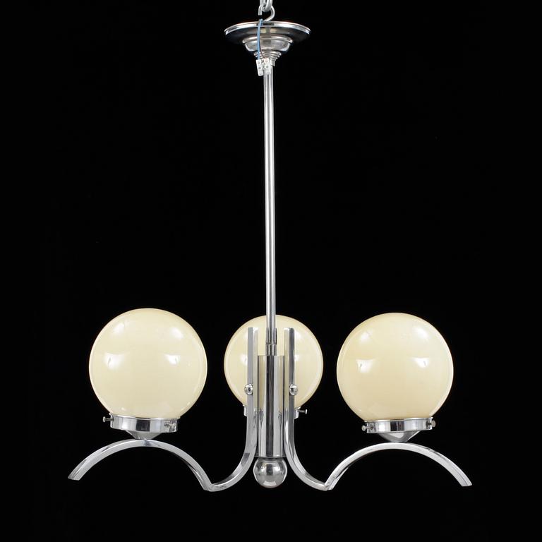 TAKLAMPA, art deco, 1930-tal.