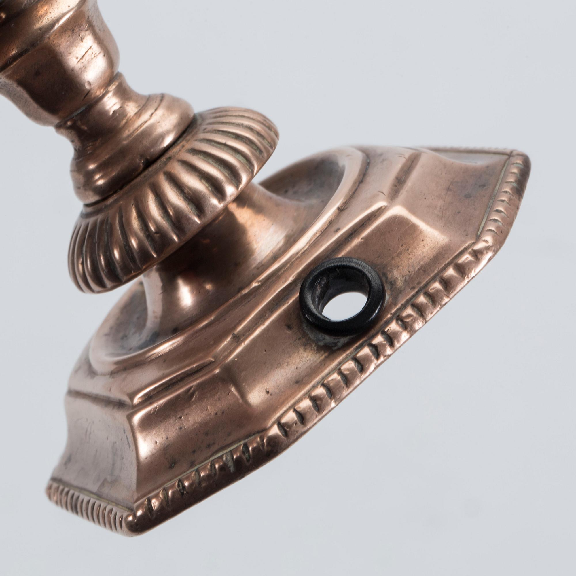 Candlestick, ore, 1700.