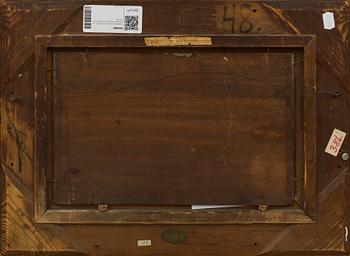 ANDREAS RIIS-CARSTENSEN, oil on panel signed and dated.