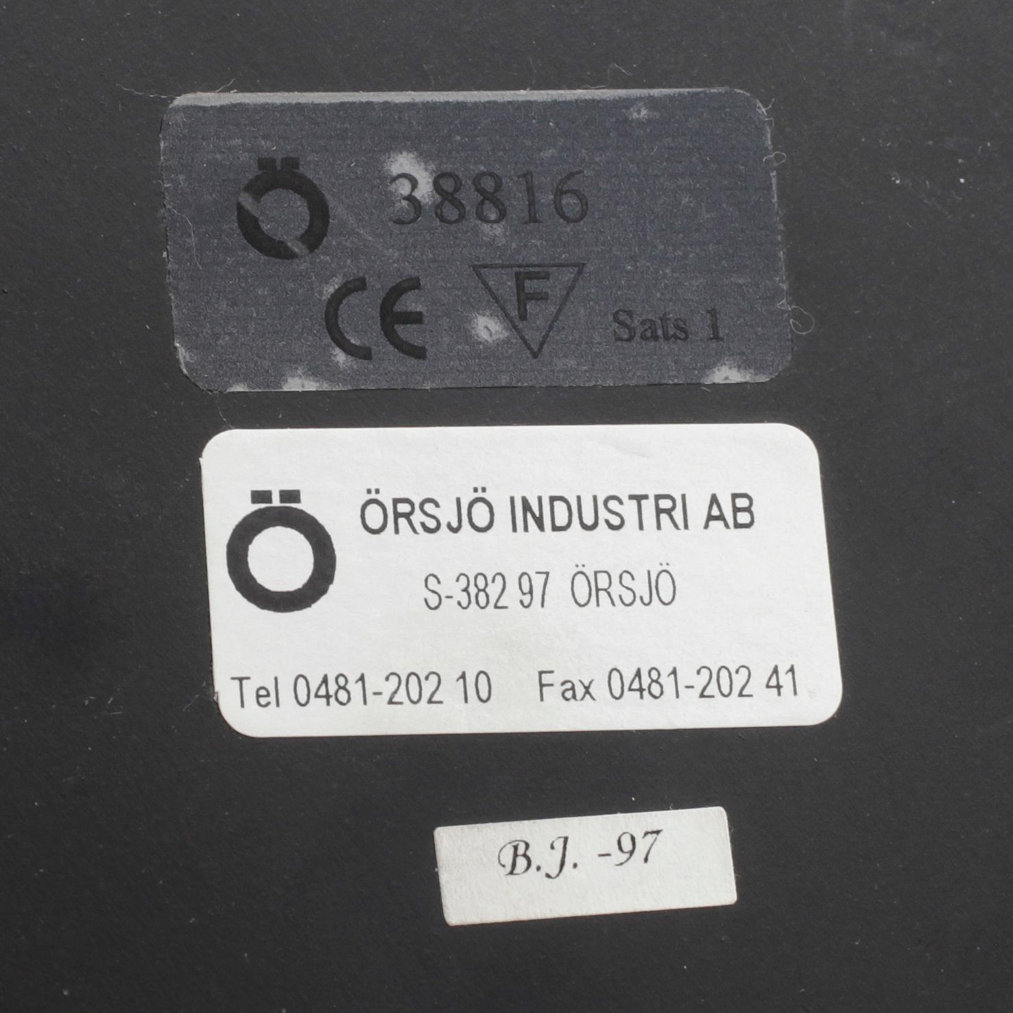 BORDSLAMPA, Örsjö Industri AB, 1900-talets andra hälft.