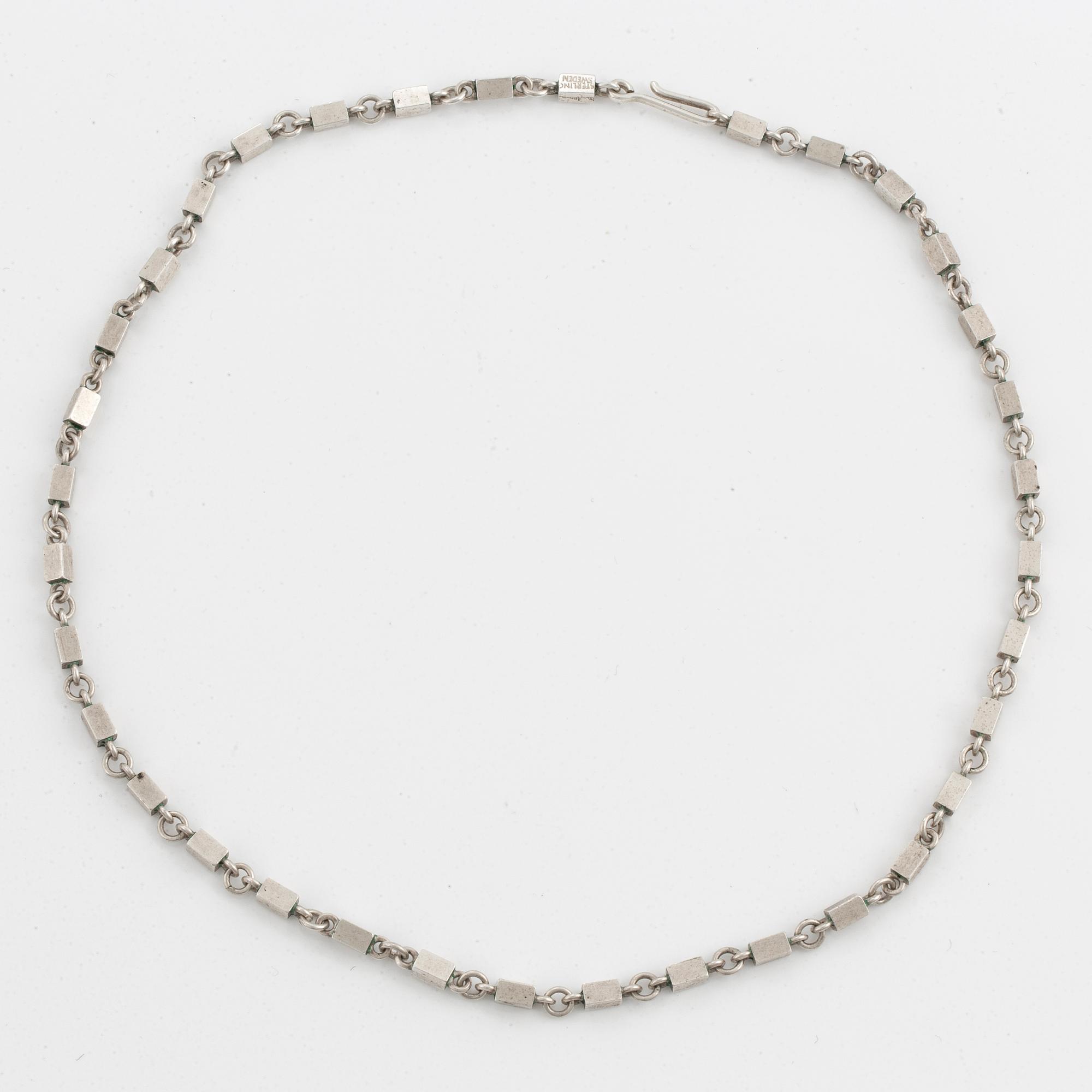 WIWEN NILSSON, halsband, silver.